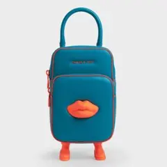 charles&keith カリオペ ダブルポケット クロスボディバッグ