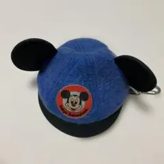 ミッキー帽子型ポーチ/ディズニーランド/レトロ