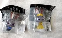 【匿名発送】ズートピア2めじるしアクセサリー ジュディ2個セット