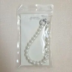 【未使用】3COINS スリーコインズ パール ハンドストラップ スマホのサムネイル