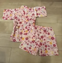 ハローキティ　甚平　110センチ