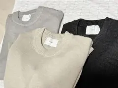remer リメール loose un-classic volume knit