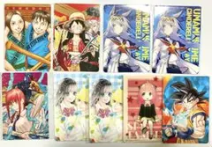 集英社 ナツコミ フェア 特製ダブルステッカー ワンピース キングダム ウマ娘