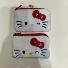 【新品】韓国 ダイソー ハローキティ サンリオ ミニポーチ