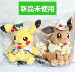 ポケパーク カントー限定 ぬいぐるみ ピカチュウ+イーブイ セット