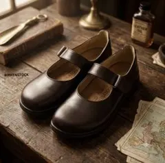 希少 廃番 BIRKENSTOCK アナポリス ブラウン ポルトガル製　37のサムネイル