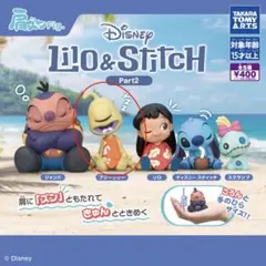 リロ＆スティッチ 肩ズンFig. Part2 プリークリー ガチャ