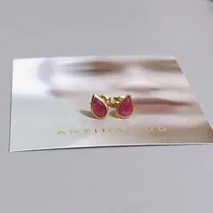 廃盤美品 ARTIDA OUD K10 ダークアメジストドロップス ピアス - メルカリ