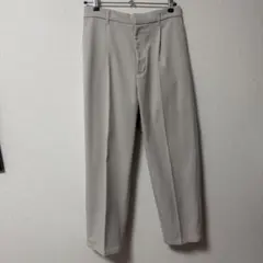 WYM ホワイト ベージュ　スラックス