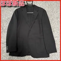 【ほぼ新品】ユニクロ　コンフォート2Bジャケット　ブラック　Mサイズ