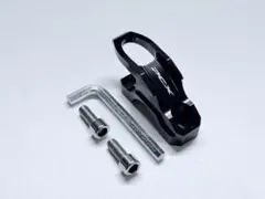 PCX125 150 160 コンビニフック アルミ ヘルメットホルダー 黒のサムネイル