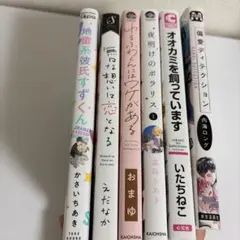 BL漫画　6冊セット　まとめ売り　えだなか　かさいちあき　おまゆ　いたちねこ　内
