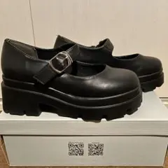 VIVIAN ヴィヴィアン 厚底ストラップマニッシュメリージェーンシューズ