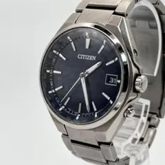 美品 稼働 CITIZEN 腕時計 アテッサ ソーラー デイト チタニウム
