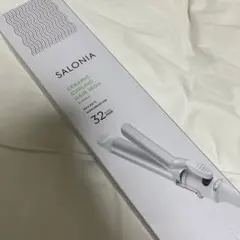 サロニア　セラミックカールヘアアイロン　32mm SL-008SW