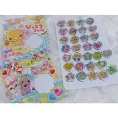 アニマルパティスリー なっとうちゃん おはじきシールフレーク