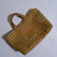 幾何学　北欧　ミニバッグ　バッグインバッグ　トートバッグ