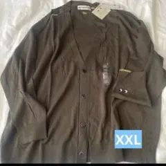 ユニクロ アニヤハインドマーチ オーバーサイズカーディガン XXL オリーブ
