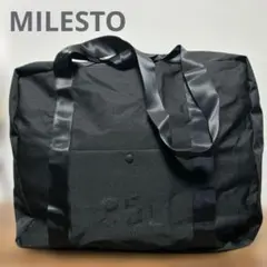 MILESTOミレスト ボストンバッグ ユニセックス軽量 大容量 ポケッタブル