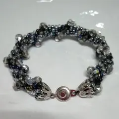 更に【200円値下げ】クロッシェビーズブレスレット