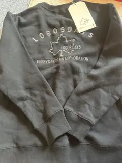 『新品』LOGOS DAYS ブラック トレーナー