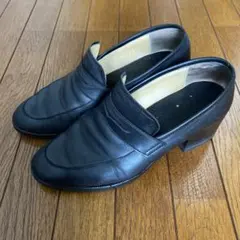 リーガル/黒のレザー ローファー /23cm