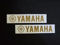 ヤマハ　ステッカー　【ゴールド】のサムネイル
