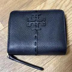 【美品】TORY BURCH MCGRAWマックグローバイフォールド ウォレット