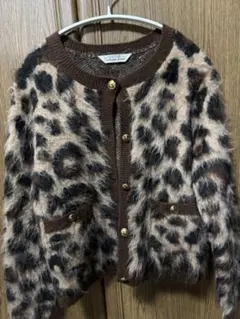 TORRAZZO BONNIA ヒョウ柄カーディガン