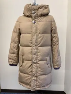 訳あり‼︎ チチカカ　ベージュダウンコート　ダウン60 %フェザー40 %サイズS