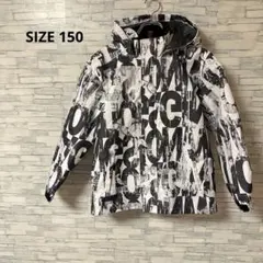 ジャケット　【150】　ホワイト系　スポーツウェア　キッズ　スキー　スノボー.