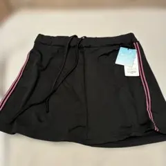 (t)one 吸汗ストレッチ キュロット ブラック M〜L