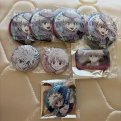 ハンターハンター キルア アクスタ 缶バッジ 色紙 HUNTER×HUNTER
