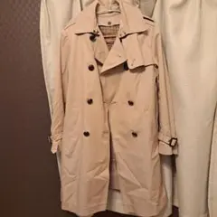 最終値下げベージュ ダブルブレスト トレンチコート　38サイズ
