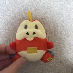 【ポケモン】ホゲータ ストラップ付きぬいぐるみ 約15cm 赤/白/青