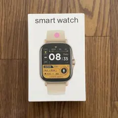 Smart Watch 本体 スクエア型 ピンク
