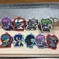 ずとまよ　ドット絵 ラバーキーホルダー 16種セット ずとまよ ドット絵 ラバーキーホルダー 16種セット - メルカリ