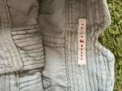 15%お値下げ！CHILD WOMAN ワイドコーデュロイパンツ ミントグリーン