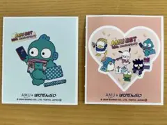 サンリオ　AMU×はぴだんぶい　ステッカー2枚