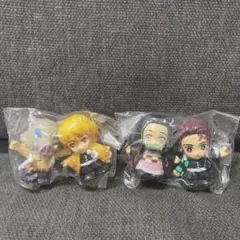 鬼滅の刃　ソフビィ　4点セット