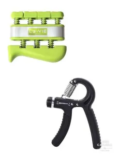 フィンガーグリップ　ハンドグリップ 2点セット トレーニング 筋トレ 握力強化