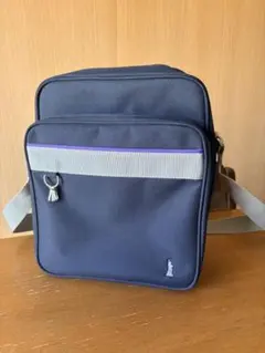 イーストボーイ　スクールバッグ　ネイビー ショルダー　パープル自由の女神