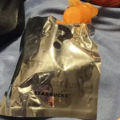 スターバックス　リユーザブルカップ　ベアリスタ　キャップのみ　オレンジのサムネイル