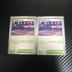 スパイクタウンジム　2枚