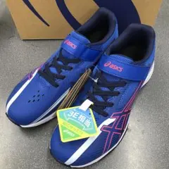 asicsレーザービーム　キッズスニーカー　24cm 幅広