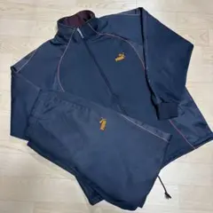 プーマ PUMA ジャージ　上下　セットアップ　ネイビー　メンズ　送料無料