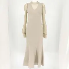 ■60％OFF■ RESEXXY F レイヤードマーメイドロングニットワンピース