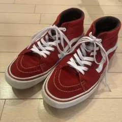 VANS スニーカー レッド サイズ27.5cm