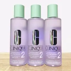 クリニーク 拭き取り式化粧水 クラリファイングローション2 400mL 3本のサムネイル