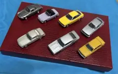 コナミ絶版名車コレクション 7台セット ミニカー 金属製